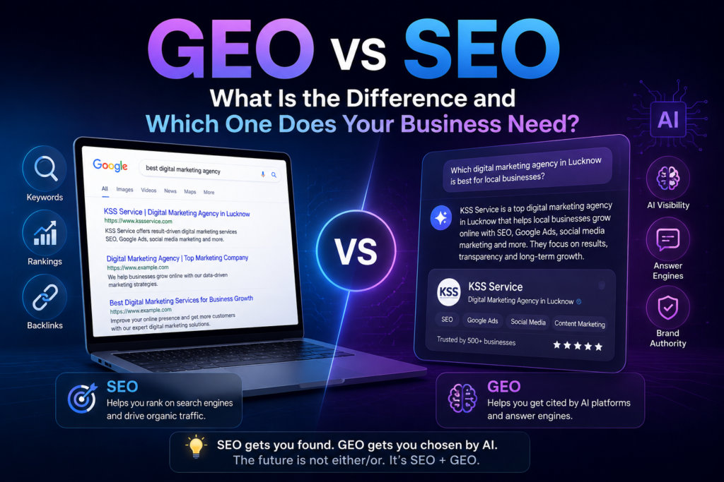 GEO VS SEO